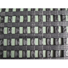 6mx100m/Roll, 30kn/30kn, 13% Elongation PVC Coating Warp-Knitted Polyester Biaxial Geogrid